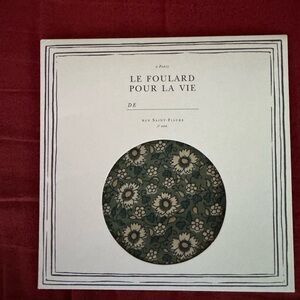 Sezane Green Floral Scarf NWT